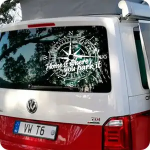 HOME IS WHERE YOU PARK IT COMPASS