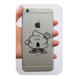 Autocollant Caca Dr Slump