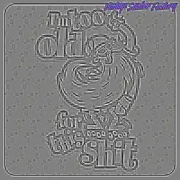 I´M TOO OLD FOT THIS SHIT - BEARD 2