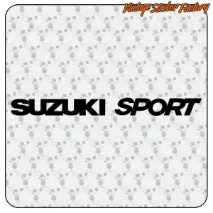 SUZUKI SPORT AUFKLEBER. KAUFEN SIE VINYLAUFKLEBER.