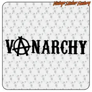 AUTOCOLLANT VANARCHY -2. ACHETEZ DES AUTOCOLLANTS EN VINYLE.