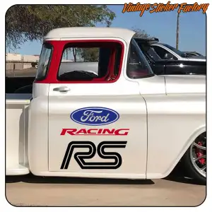 FORD RACING RS AUFKLEBER. KAUFEN SIE VINYLAUFKLEBER.