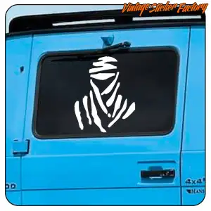 DAKAR AUFKLEBER. KAUFEN SIE VINYLAUFKLEBER.