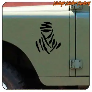 DAKAR AUFKLEBER. KAUFEN SIE VINYLAUFKLEBER.