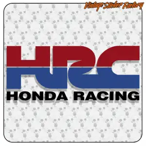 HRC HONDA RACING STICKER. BUY VINYL STICKERS.