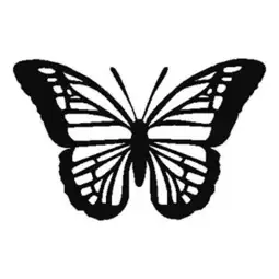 Pegatina MARIPOSA. Pegatinas de animales y mascotas.