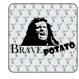 Sticker Brave Potato 2