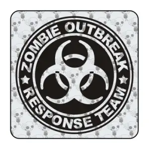 Autocollant Zombie Outbreak Response Team