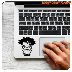 Pegatina MASCARA DE GAS. Pegatinas freaks, pegatinas frikis.