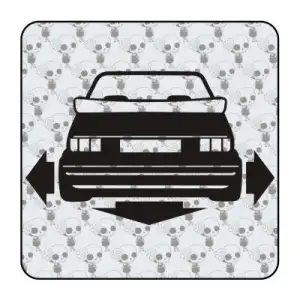 Pegatina GOLF CABRIO. Pegatinas para tu volkswgen