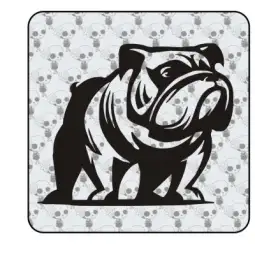 Sticker bulldog 2