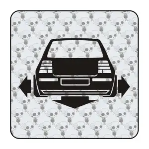 Sticker vw golf low