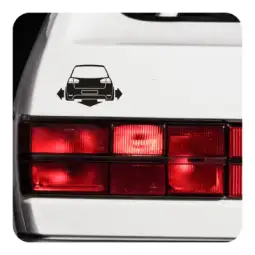 Autocollant vw golf low