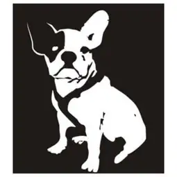 Aufkleber bulldog frances Aufkleber