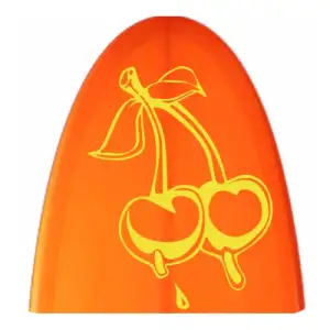 Autocollant cherries