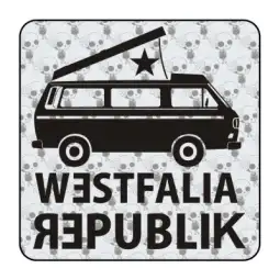 WESTFALIA REPUBLIK Aufkleber 2