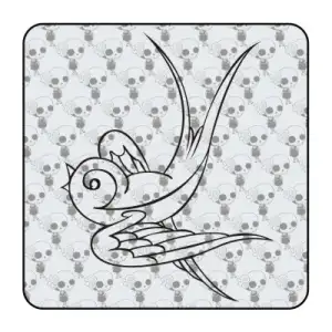 Pegatina de vinilo GOLONDRINA OLD SCHOOL