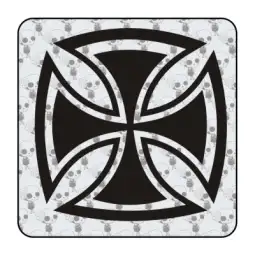 Autocollant cruz de malta 2