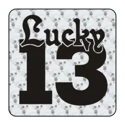 Sticker lucky 13 2
