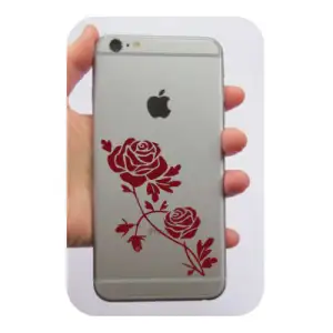 Pegatina de vinilo ROSAS