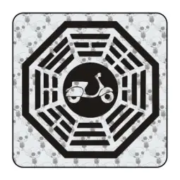 DHARMA VESPA Aufkleber 2