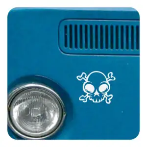 Pegatina de vinilo CALAVERA