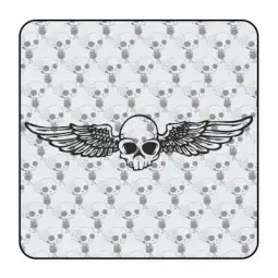 Autocollant calavera alas 2
