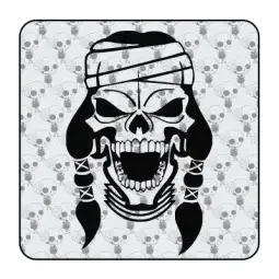 Sticker calavera indio 2