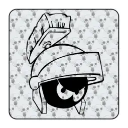Autocollant marvin the martian 2
