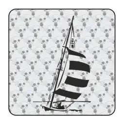 Pegatina VELA. Pegatinas surferas. 2