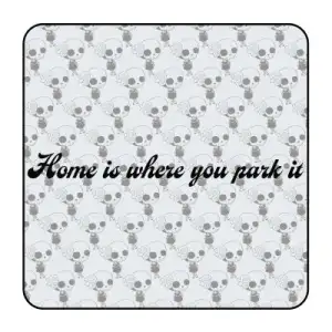 Sticker home is where you park it