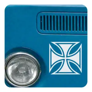 Sticker cruz de malta