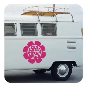 Sticker love bus