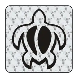 Sticker tortuga tribal 2