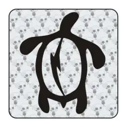 Sticker tortuga tribal 2