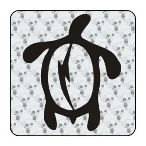 Aufkleber tortuga tribal Aufkleber