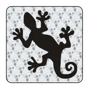 Pegatina SARGANTANA. Pegatinas de animales y mascotas.