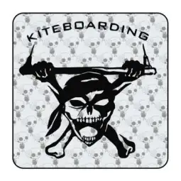 Sticker skull kite 2