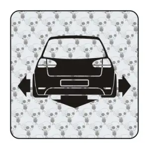 Sticker vw golf low