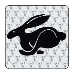 Pegatina LOGO RABBIT. Pegatinas para tu volkswgen 2