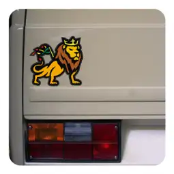 Sticker leon rasta 2