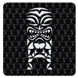 Pegatina TIKI. Pegatinas surferas.