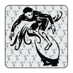 Autocollant surfer 2