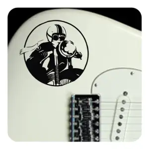 Sticker cafe racer