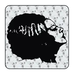 Pegatina NOVIA FRANKENSTEIN. Pegatinas freaks, pegatinas frikis. 2