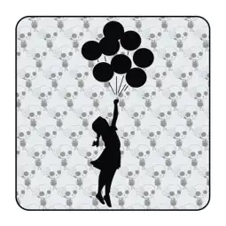 GLOBOS BANKSY Aufkleber 2
