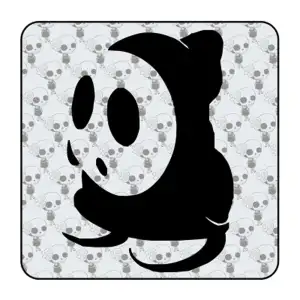 Pegatina OO. Pegatinas freaks, pegatinas frikis.