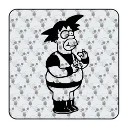 Sticker Goku Homer 2