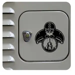 Autocollant cafe racer