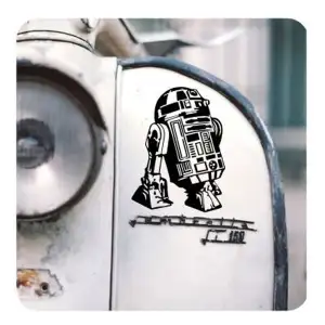 R2D2 Aufkleber